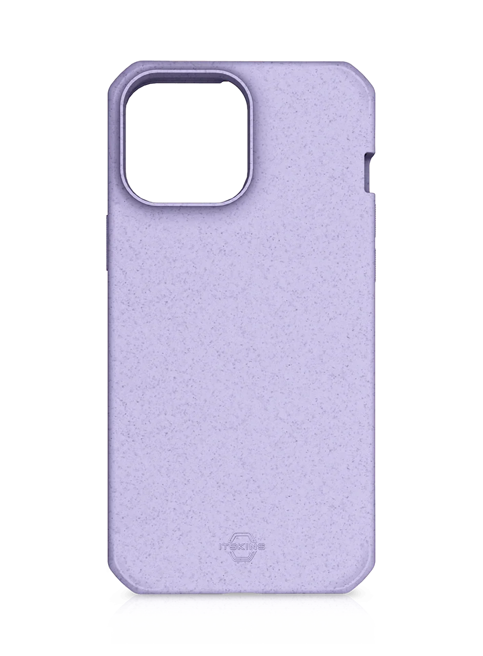 Itskins Feroniabio Terra iPhone 13 Pro Cover - Light Purple - Tashqila Itskins Feroniabio Terra iPhone 13 Pro Cover - Light Purple - Tashqila